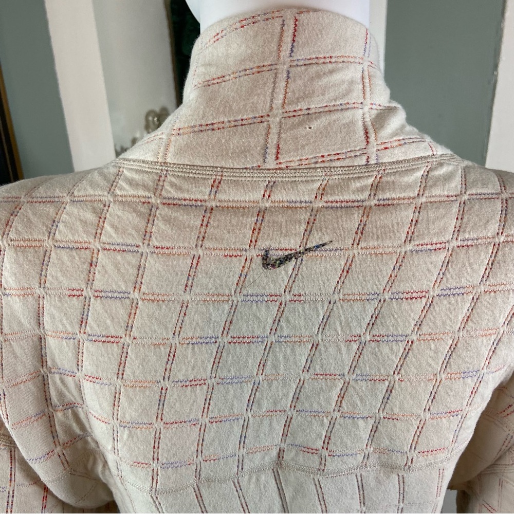 Nike Women's Reversible Quilted Pink Space Dyed Yoga Robe Jacket Therma-Fit 1X - Picture 10 of 16